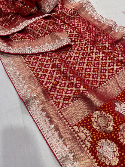 Gaurih | Gota patti on georgette