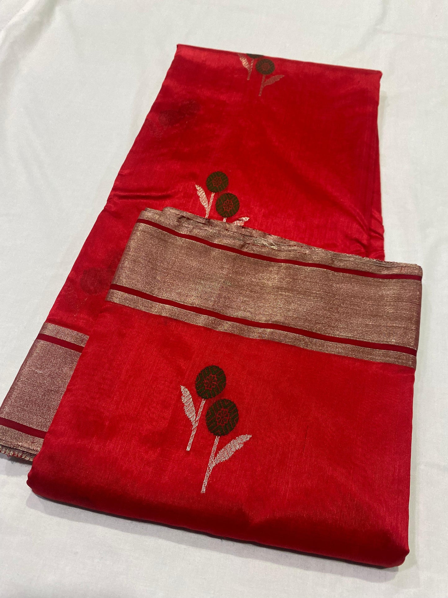 Chandraja  | Katan Silk Chanderi Saree