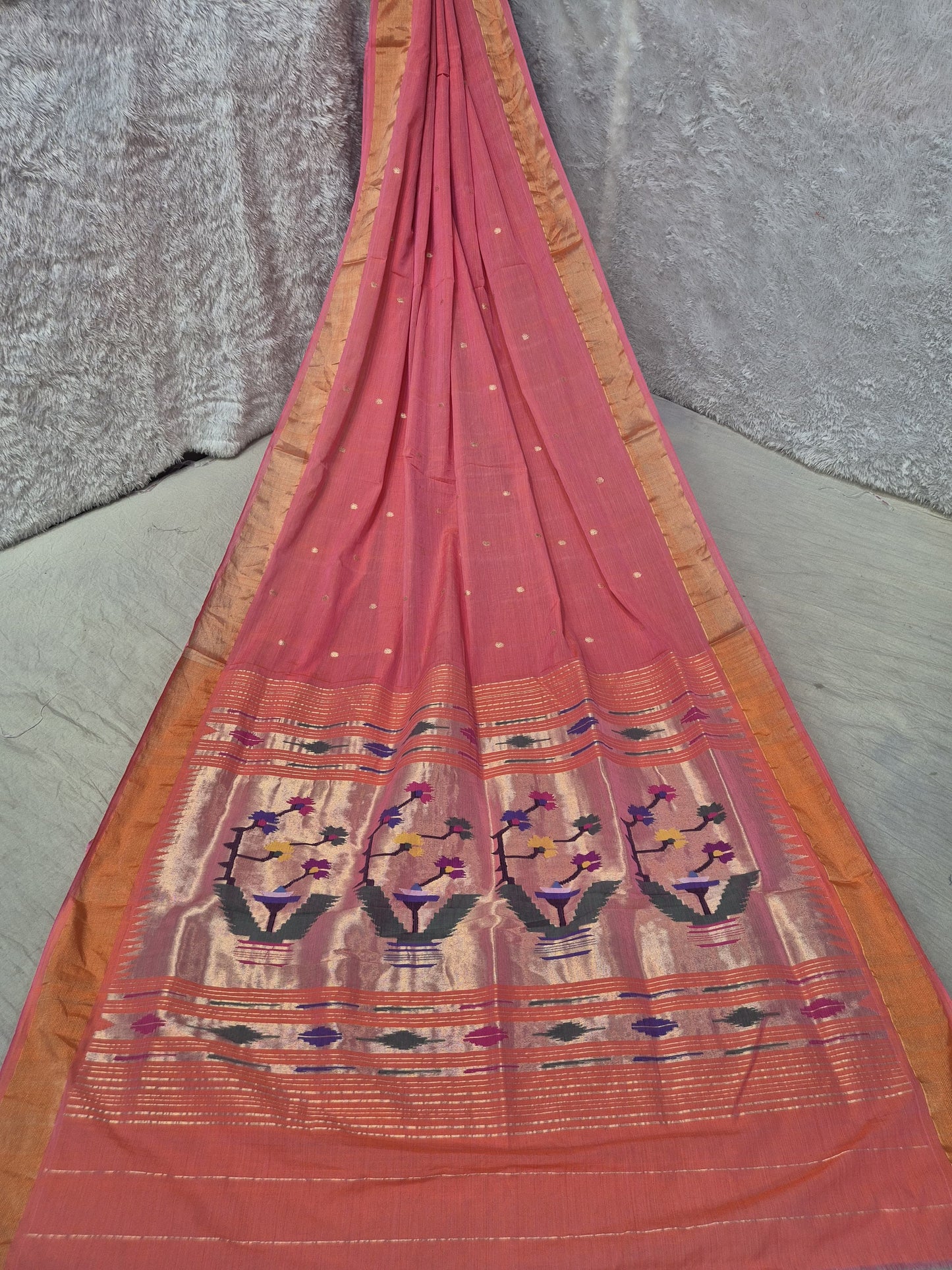 Pinaki | Cotton handloom paithani