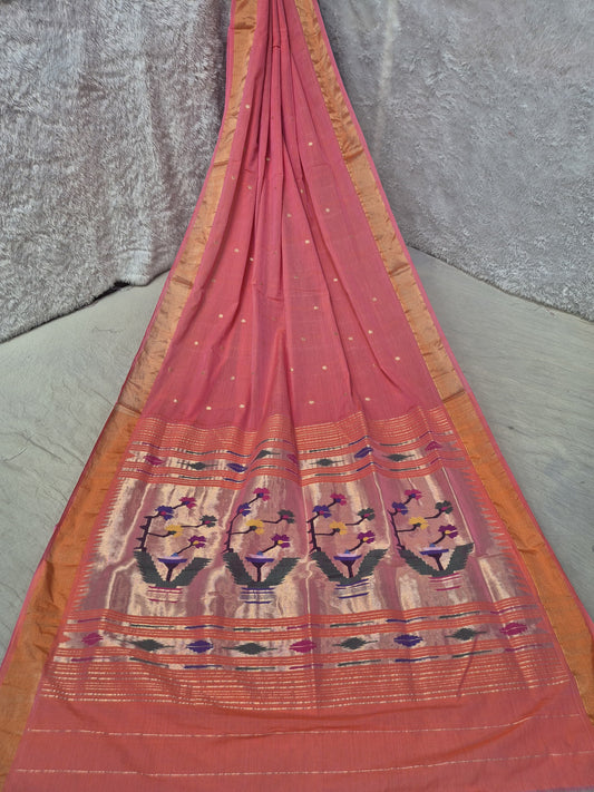 Pinaki | Cotton handloom paithani