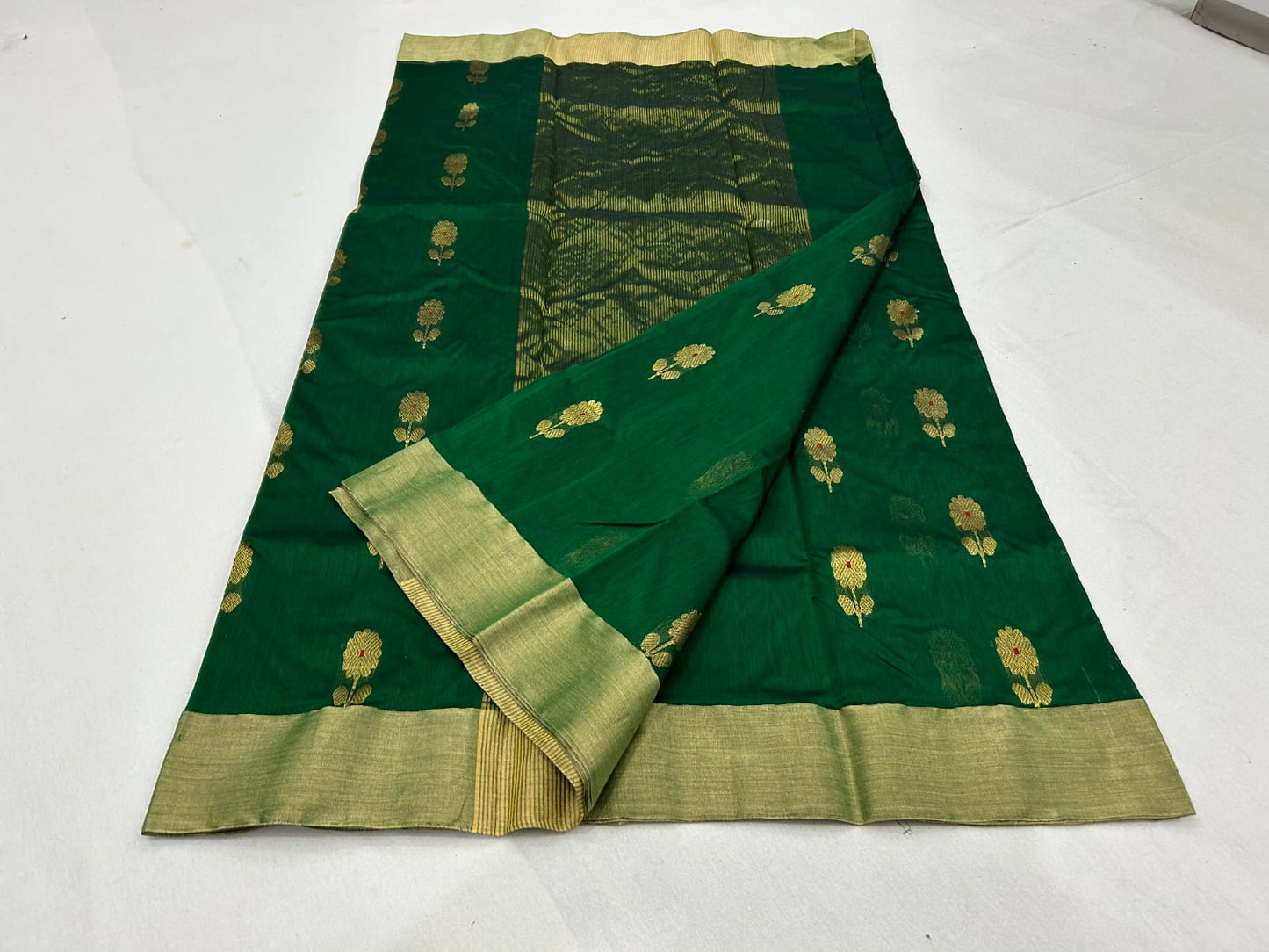Chandrik | Cotton Silk Chanderi Saree