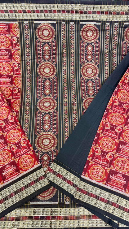 Oorja | Sambalpuri ikat saree