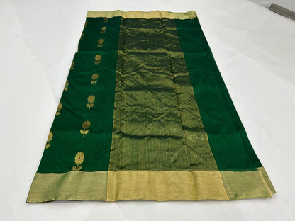 Chandrik | Cotton Silk Chanderi Saree