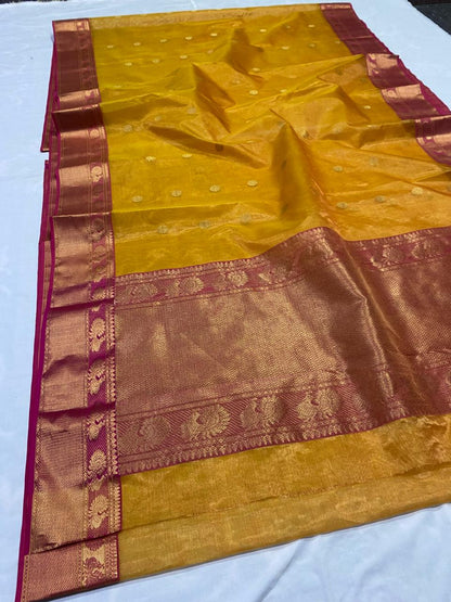 Chandritha  | Katan Silk Chanderi Saree