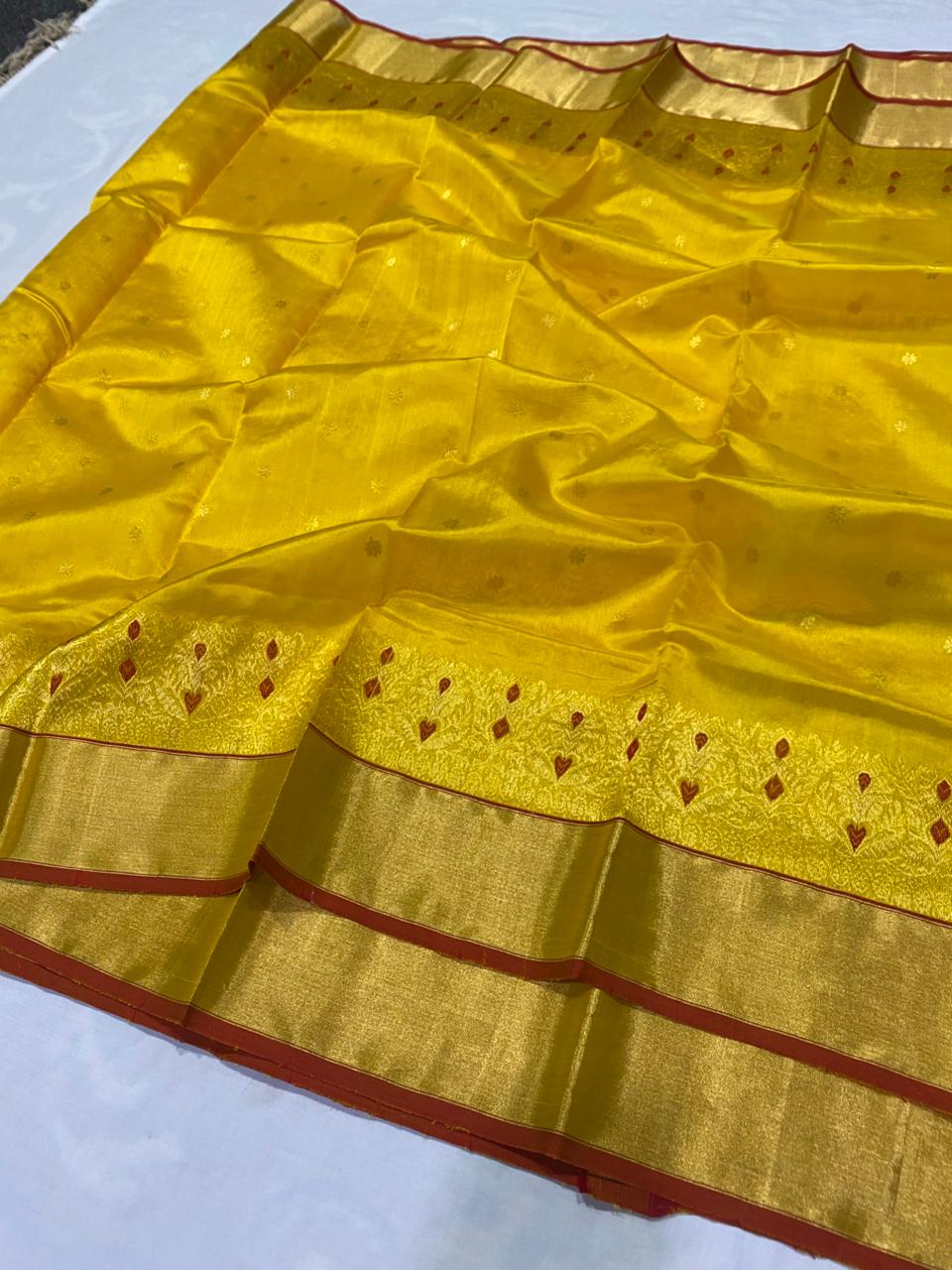 Chandrani  | Katan Silk Chanderi Saree