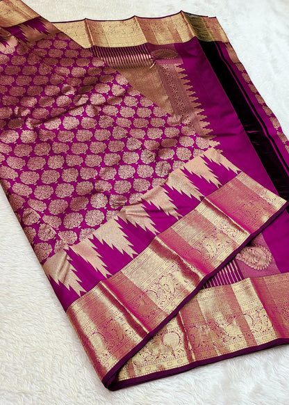 Kanakprabha | 2G zari kanjeevaram saree