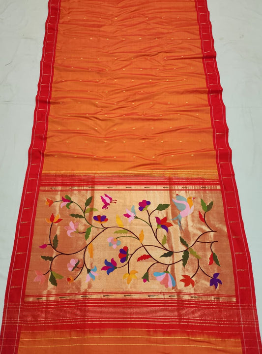 Purvi |  Muniya Paithani Saree