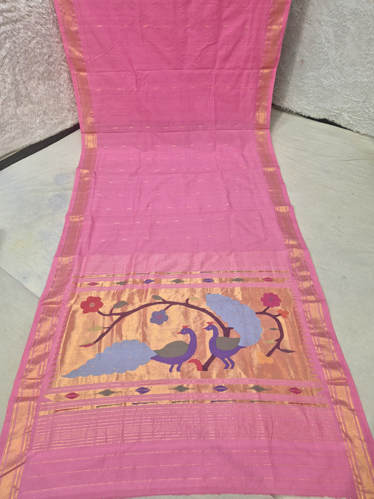 Prisha | Cotton handloom paithani