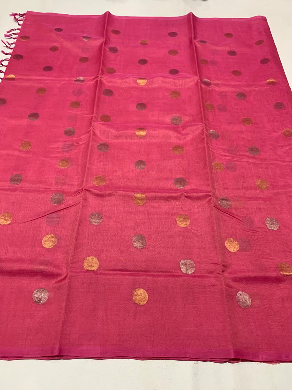 Vinny | Venkatagiri cotton by pattu saree