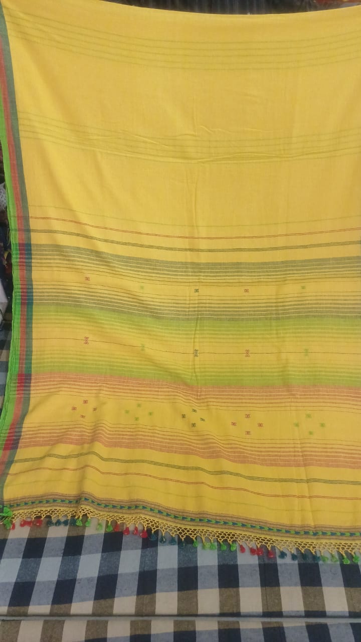 Bhrigesh | Kala Cotton Bhujodi Saree