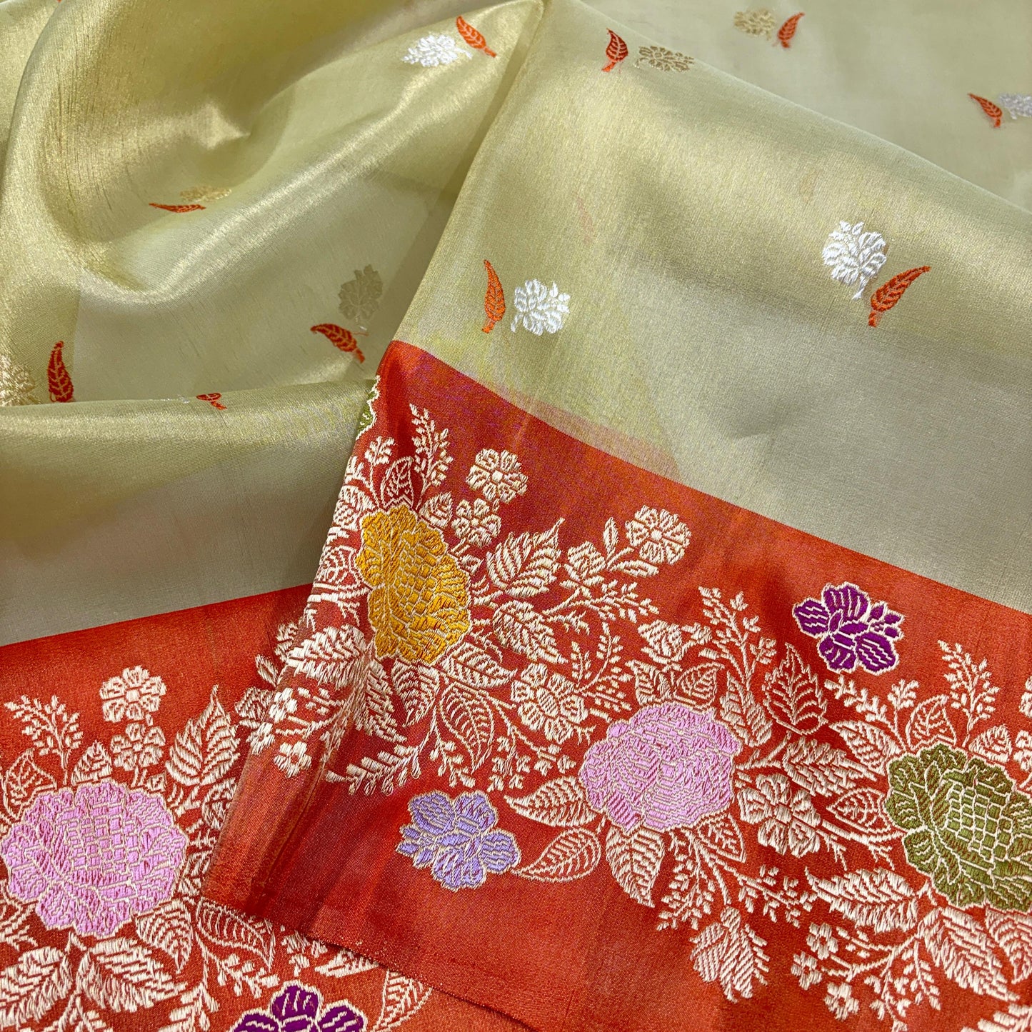 Binisha | pure katan silk Banarasi saree