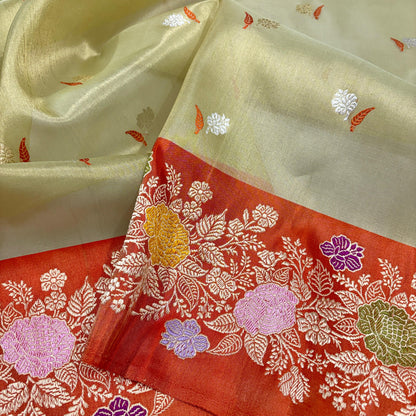 Binisha | pure katan silk Banarasi saree