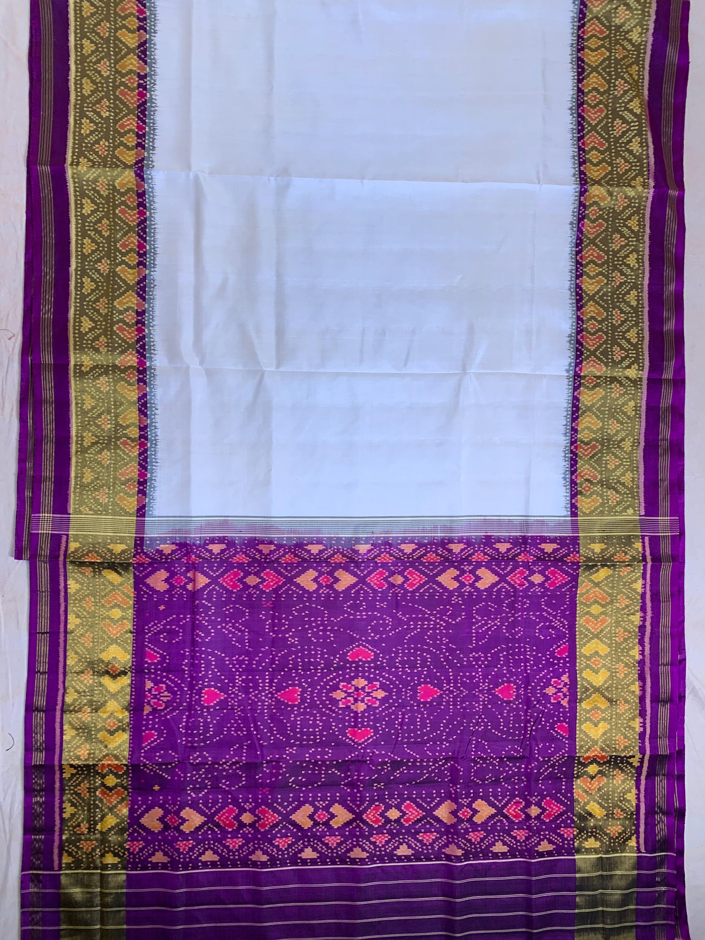 Alisa | Single Ikat Patola saree