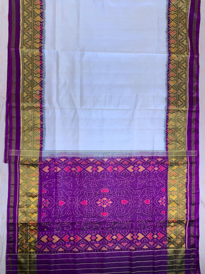 Alisa | Single Ikat Patola saree