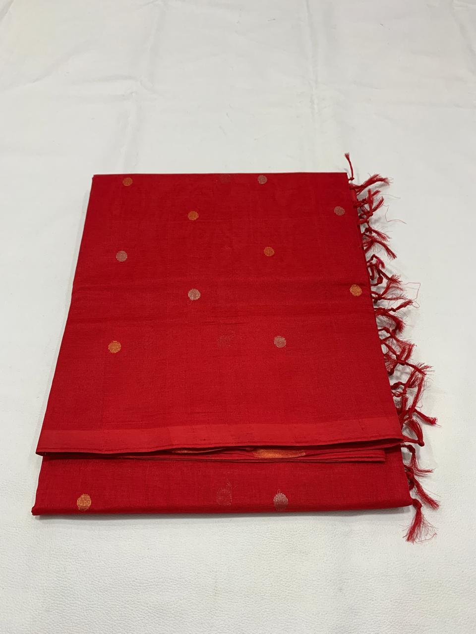 Hisha | Cotton Silk Venkatagiri saree