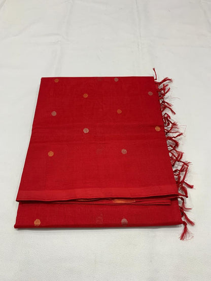 Hisha | Cotton Silk Venkatagiri saree