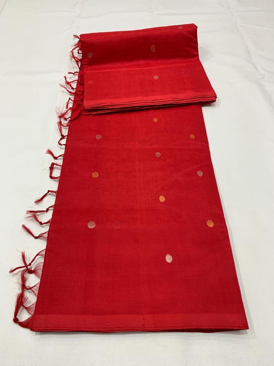 Hisha | Cotton Silk Venkatagiri saree