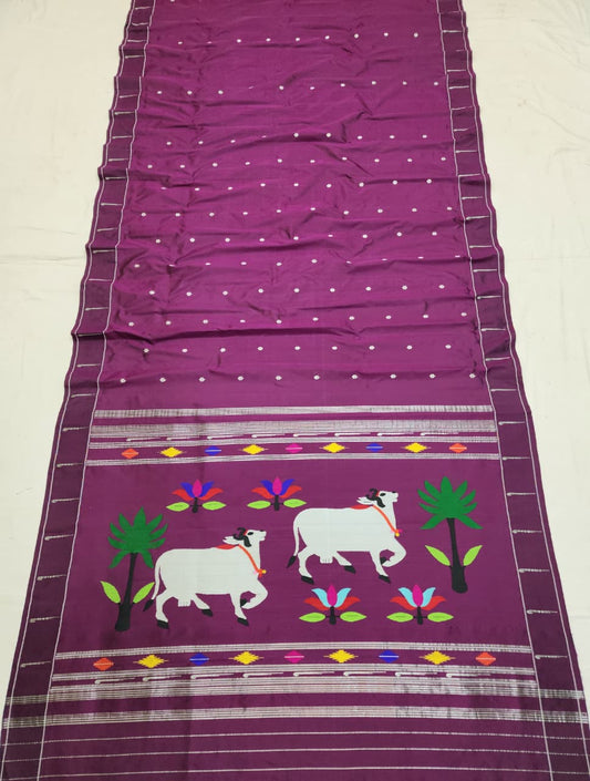 Prisha |  Muniya Paithani Saree