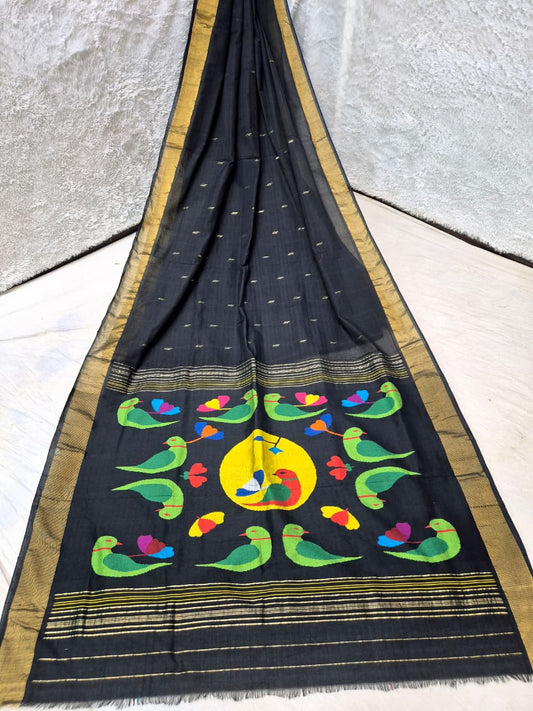Prisha | Cotton handloom paithani