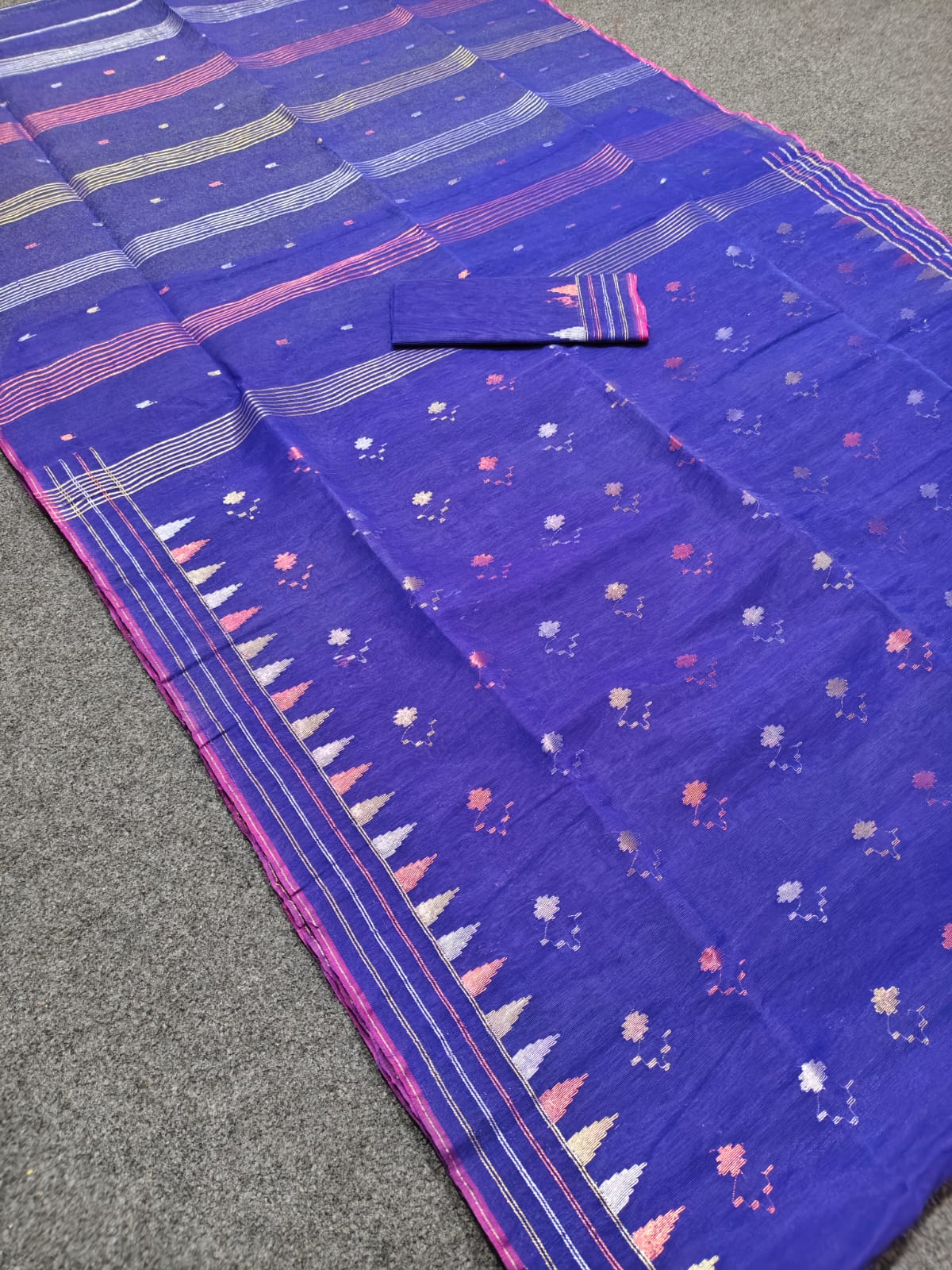 Janish | half silk Jamdani