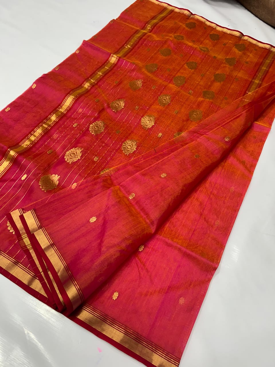 Chandravathi  | Katan Silk Chanderi Saree