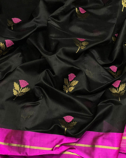 Chandalika  | Katan Silk Chanderi Saree