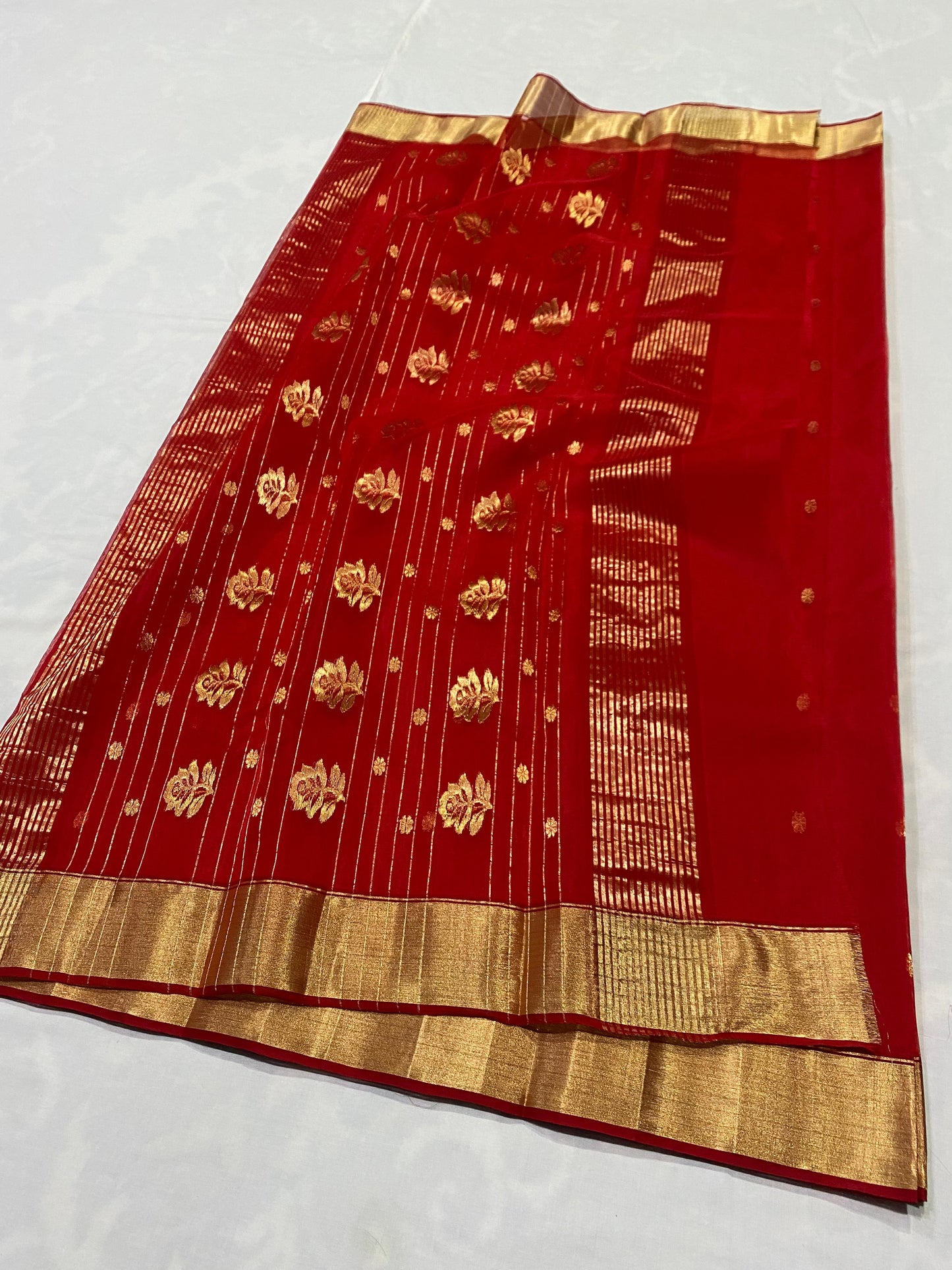 Chandrisha  | Katan Silk Chanderi Saree