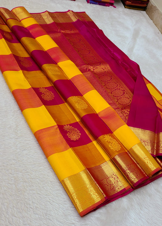 Kanik | 2G zari kanjeevaram saree