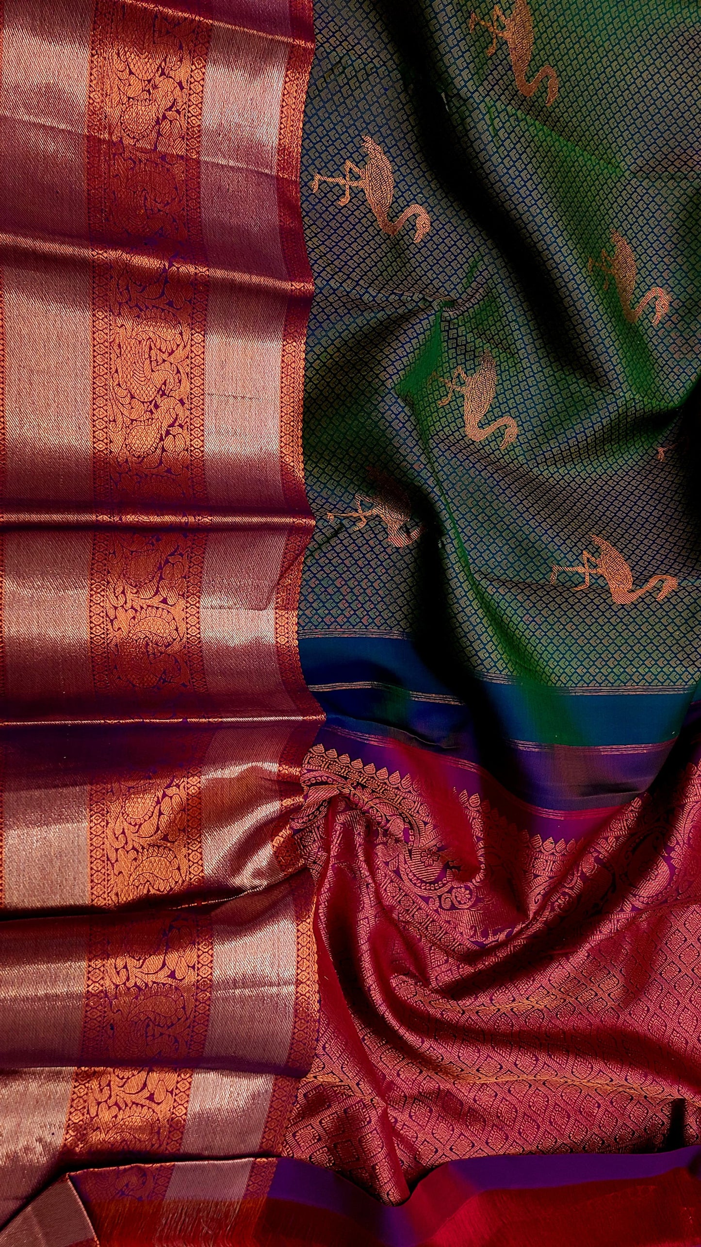 Ashok | pure silk kanjeevaram saree