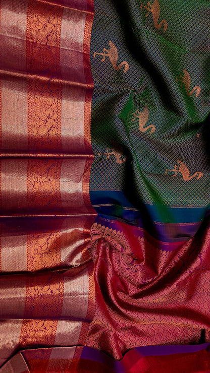 Ashok | pure silk kanjeevaram saree