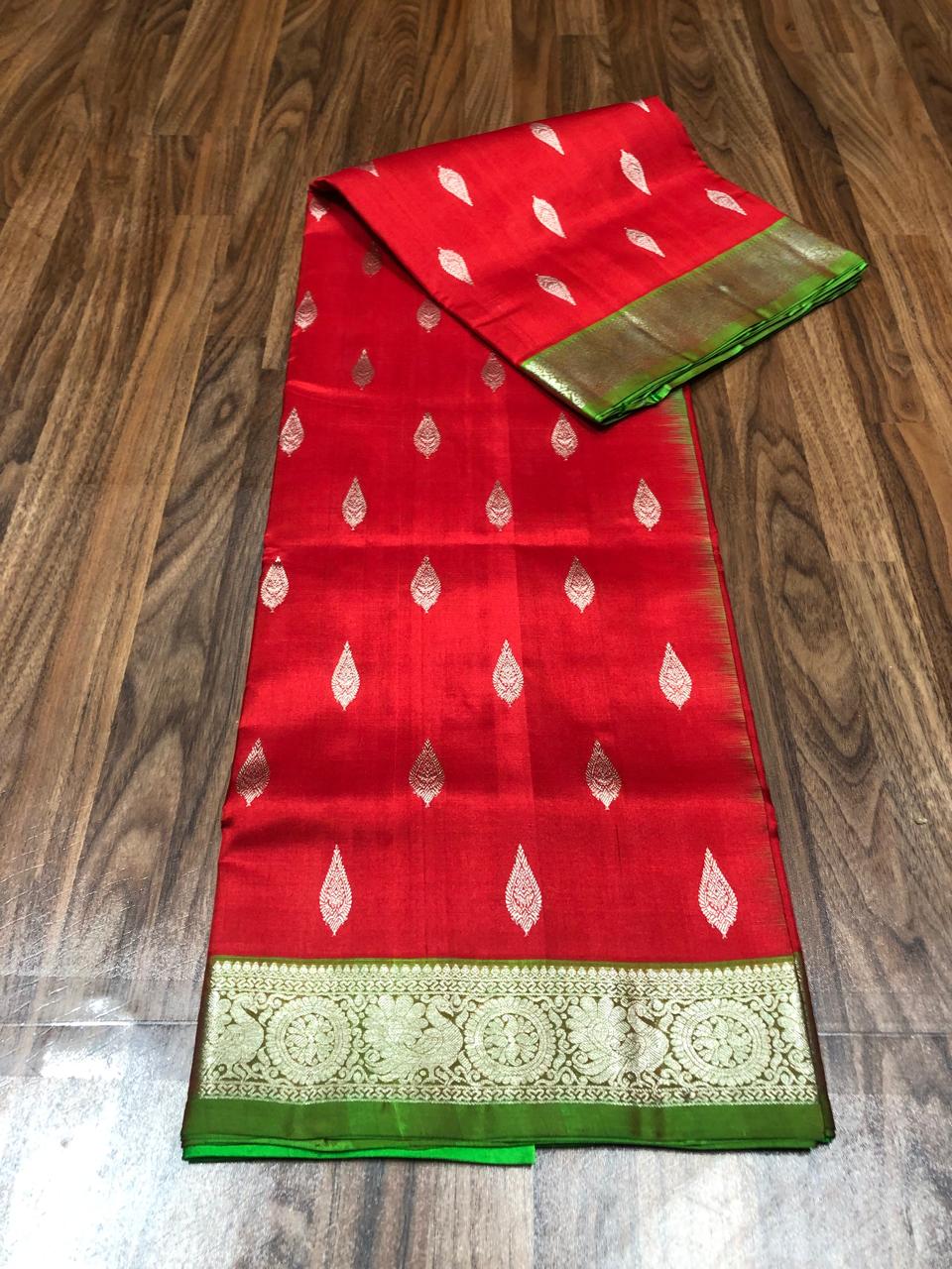 Hina | pure silk venkatagiri saree