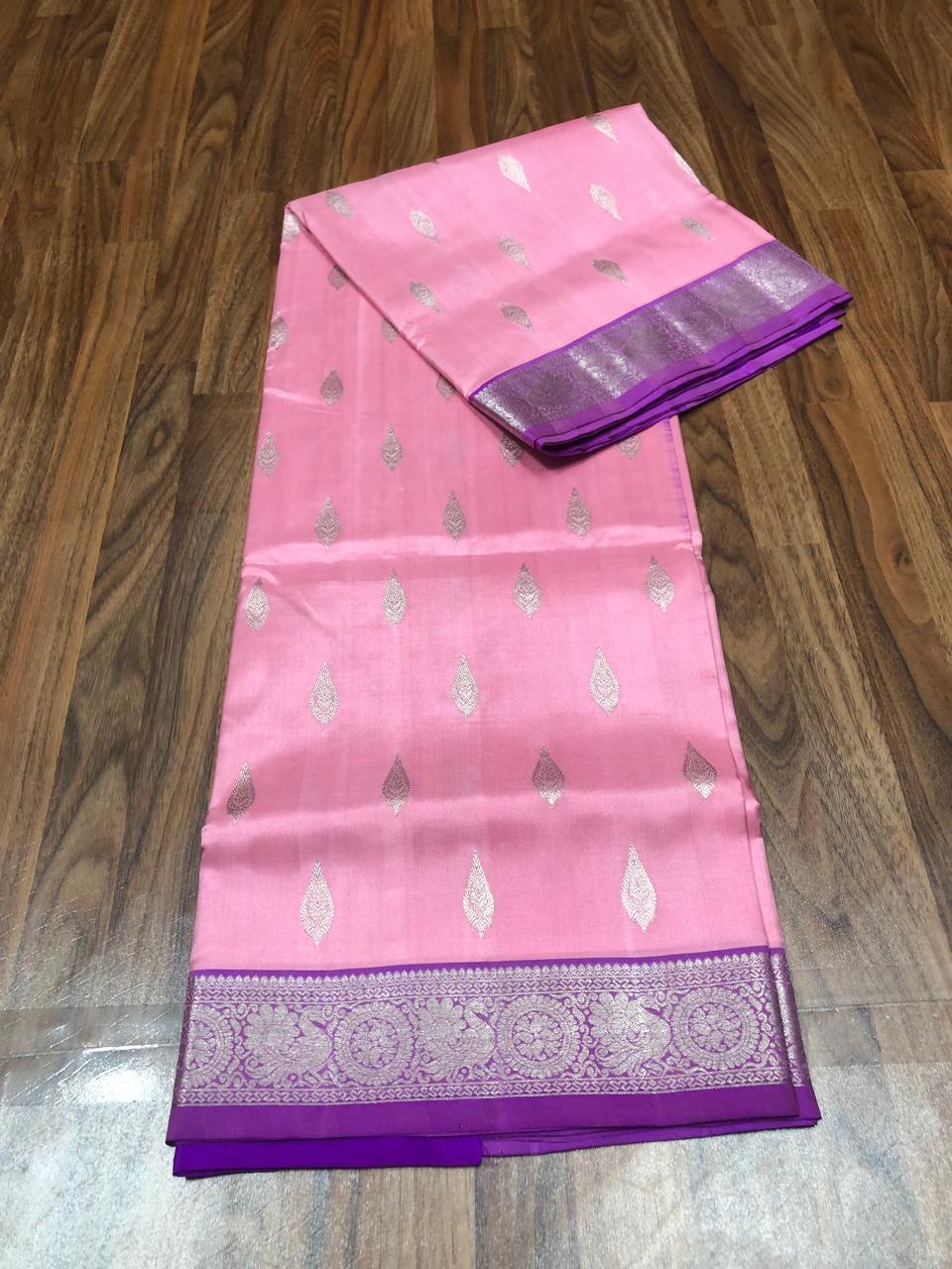 Hitasha | Pure silk venkatagiri saree