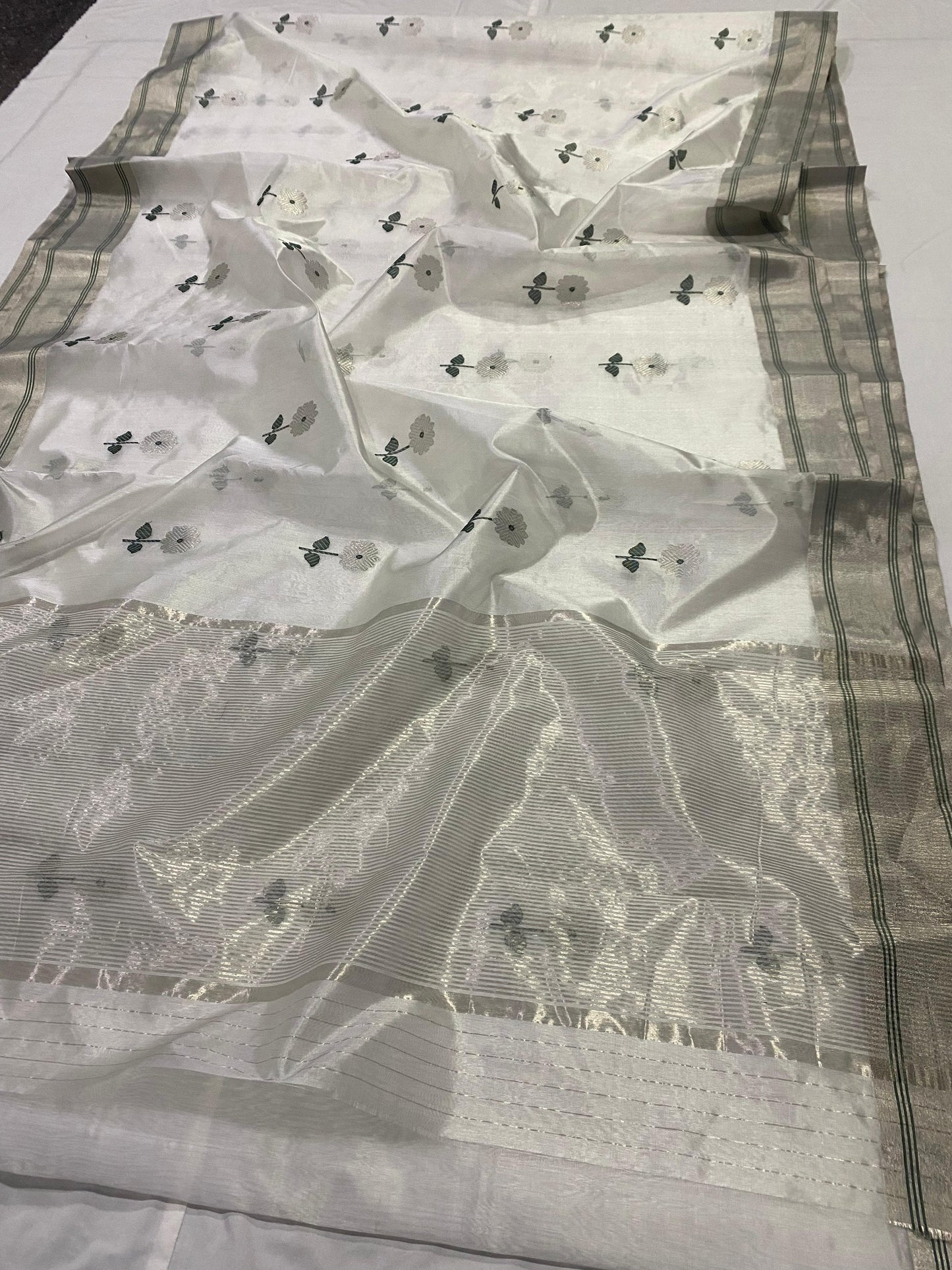 Chandini  | Katan Silk Chanderi Saree