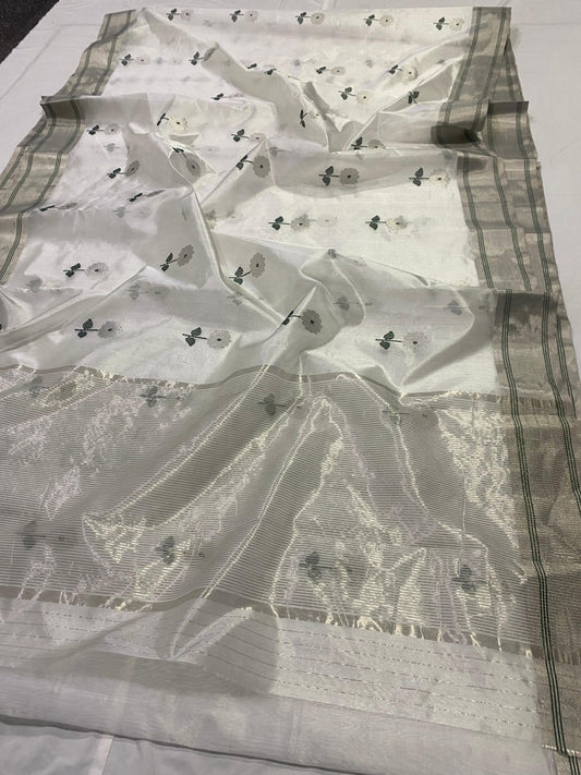 Chandini  | Katan Silk Chanderi Saree