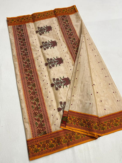 Charan | Chanderi saree