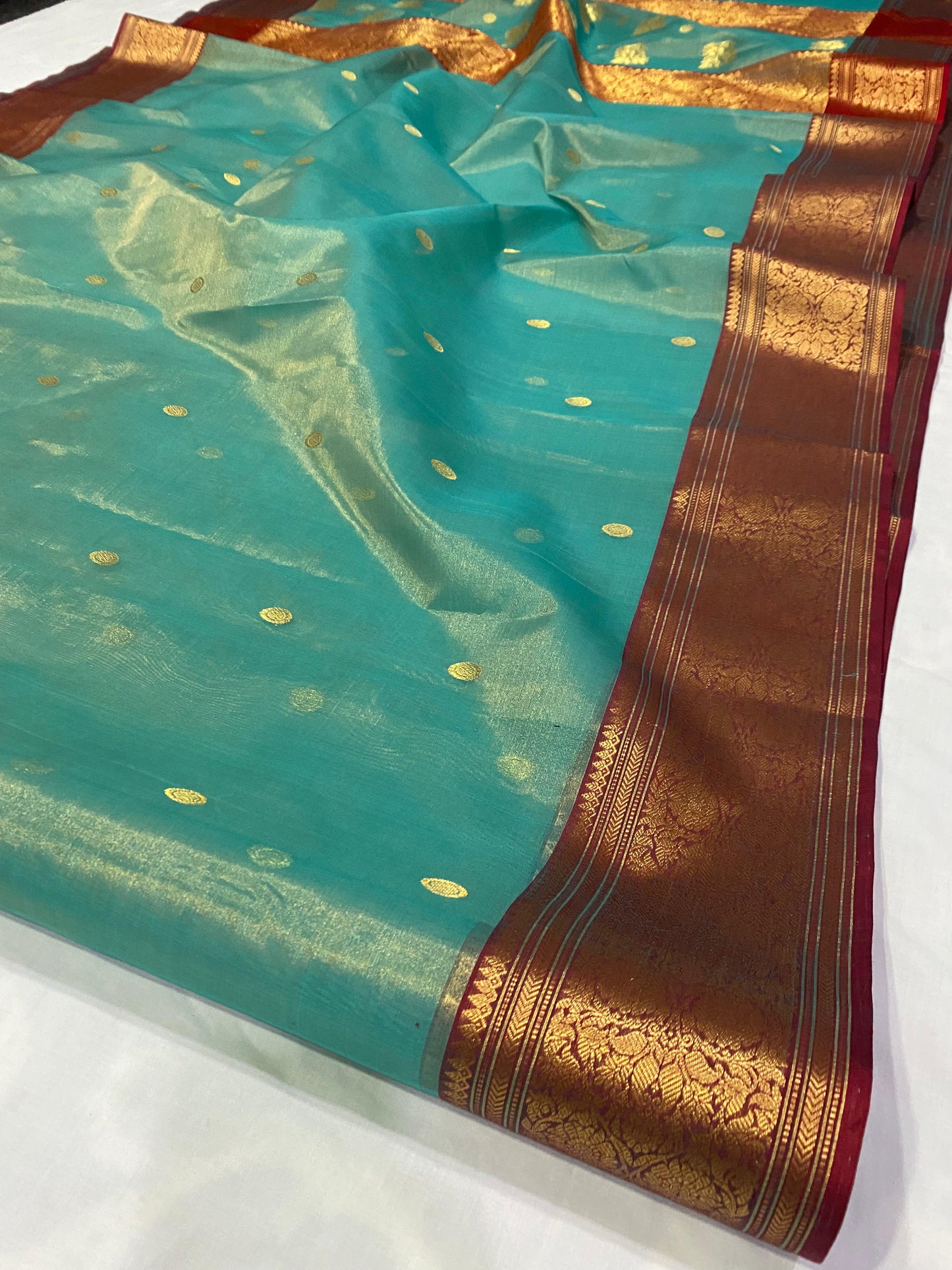Chandrakshi  | Katan Silk Chanderi Saree