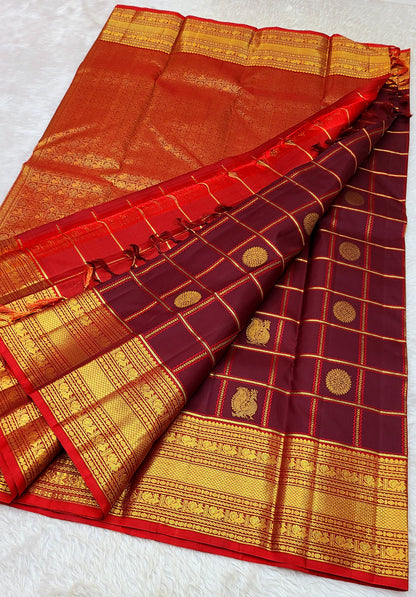 Kana | 2G zari kanjeevaram saree
