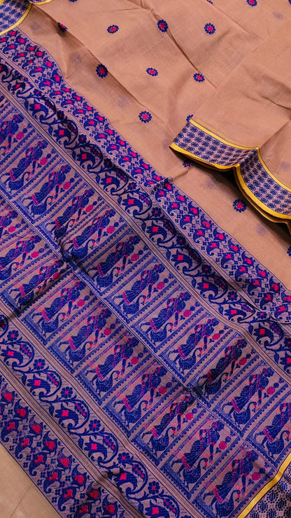 Jhilmil | Tant baluchari saree
