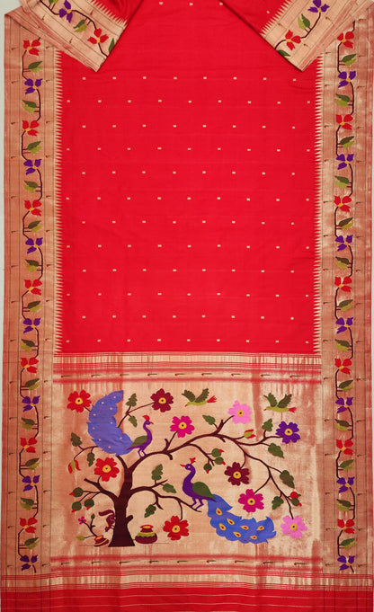 Palash  | Pure Silk Handloom Paithani