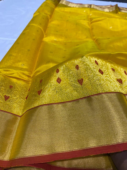 Chandrani  | Katan Silk Chanderi Saree