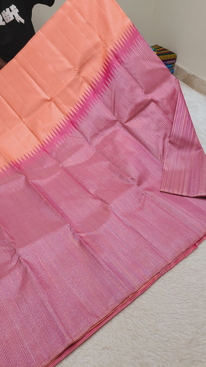 Ashbe | pure silk kanjeevaram saree