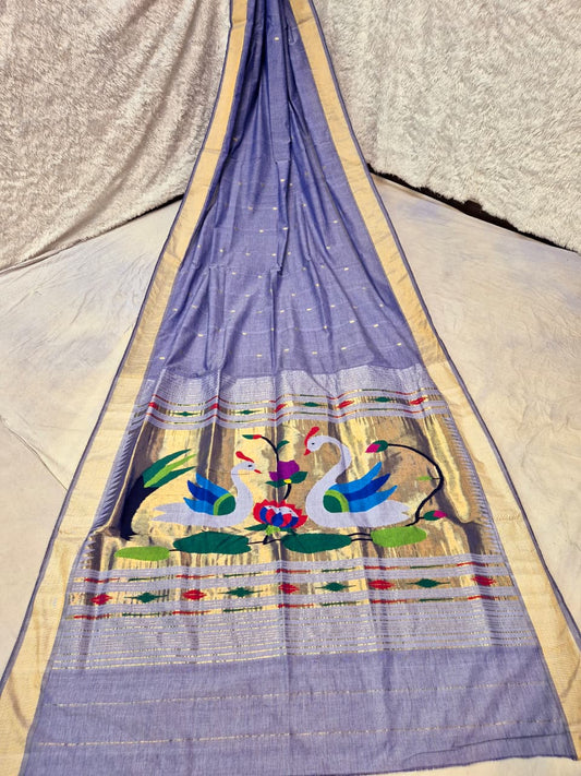 Pinash | Cotton handloom paithani