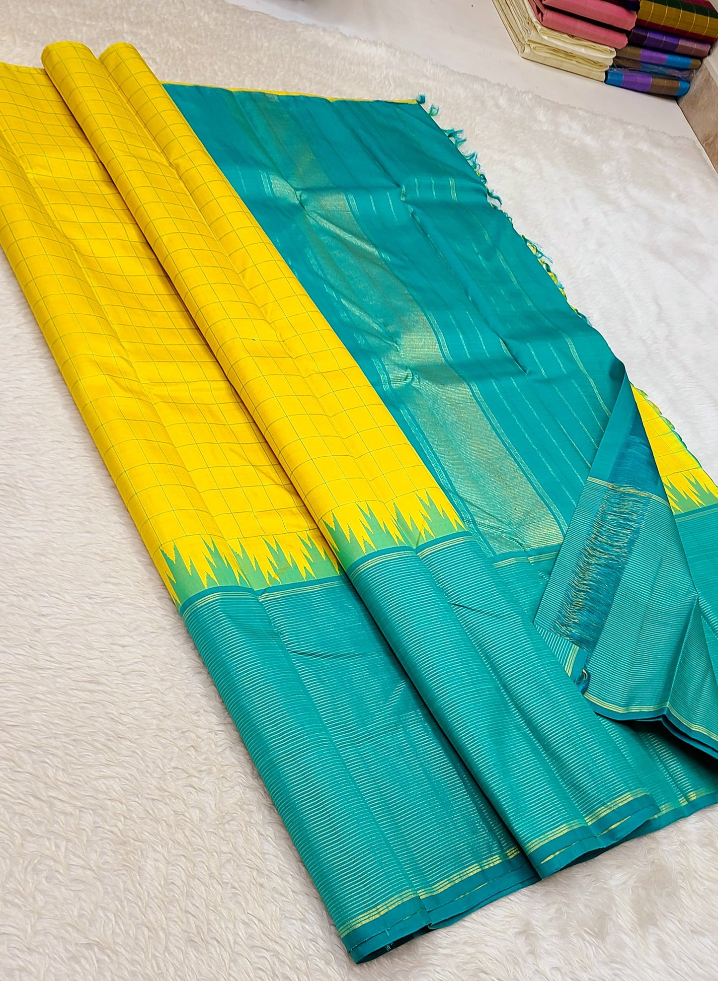 Ashneer | pure silk kanjeevaram saree