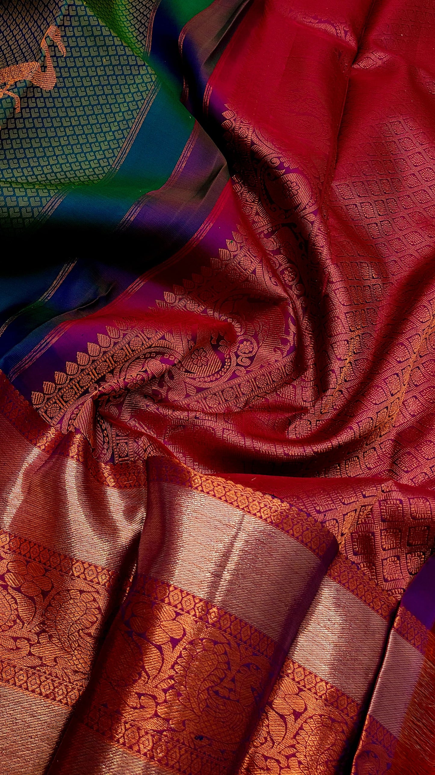 Ashok | pure silk kanjeevaram saree