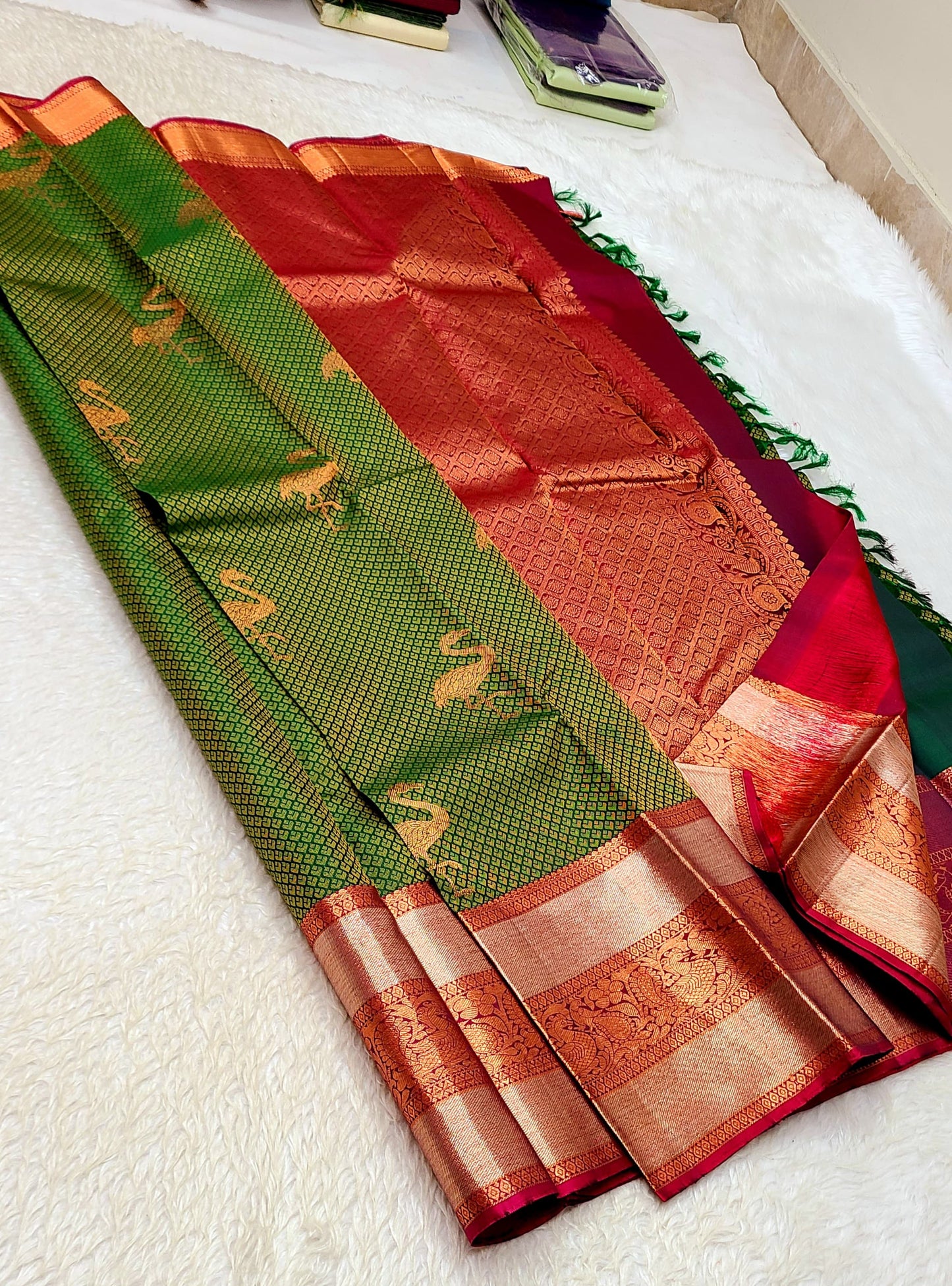 Ashok | pure silk kanjeevaram saree
