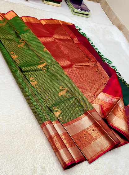 Ashok | pure silk kanjeevaram saree