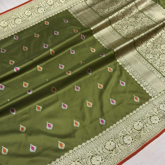 Harish | pure katan silk Banarasi saree
