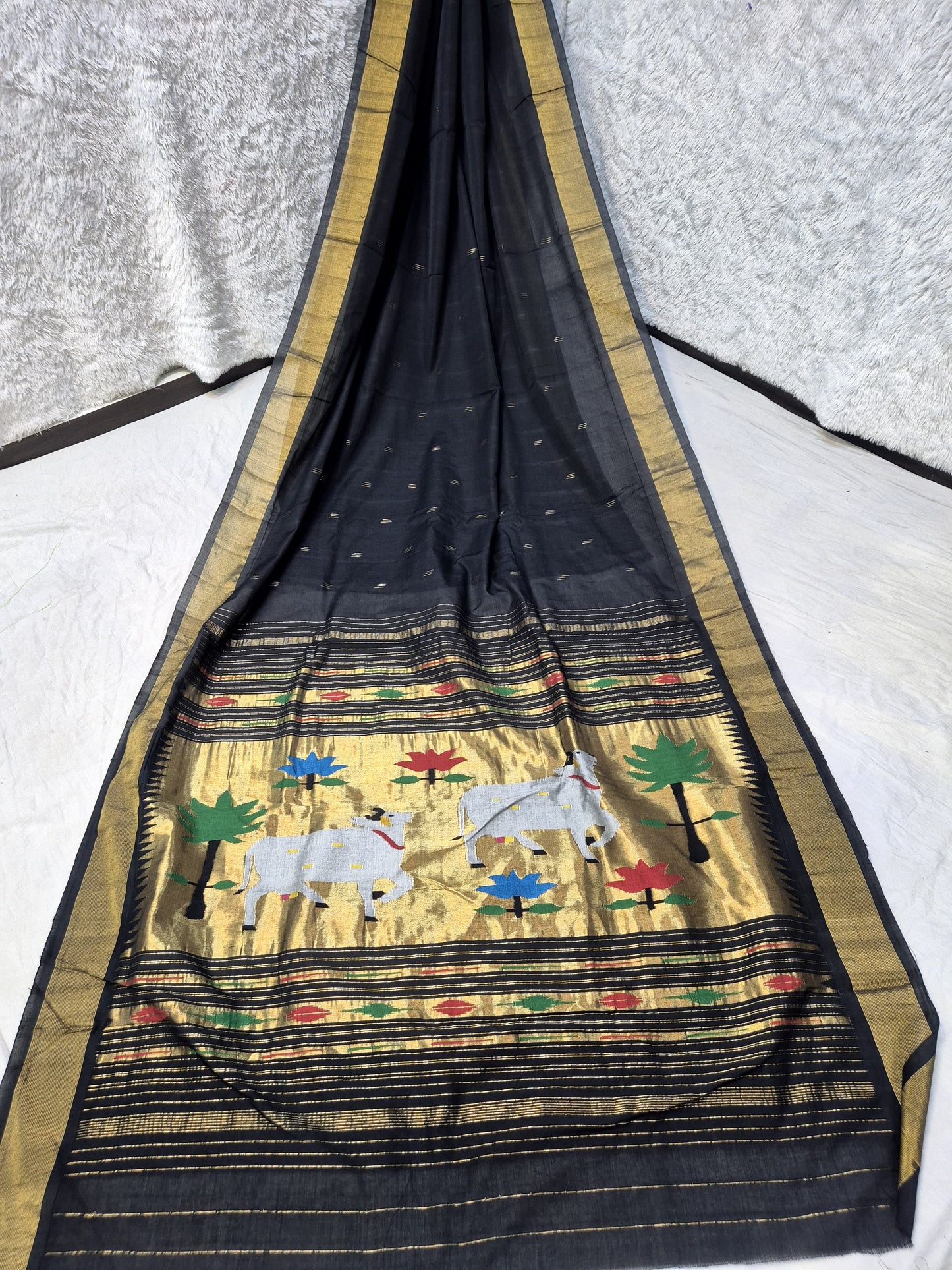 Pathik | Cotton handloom paithani