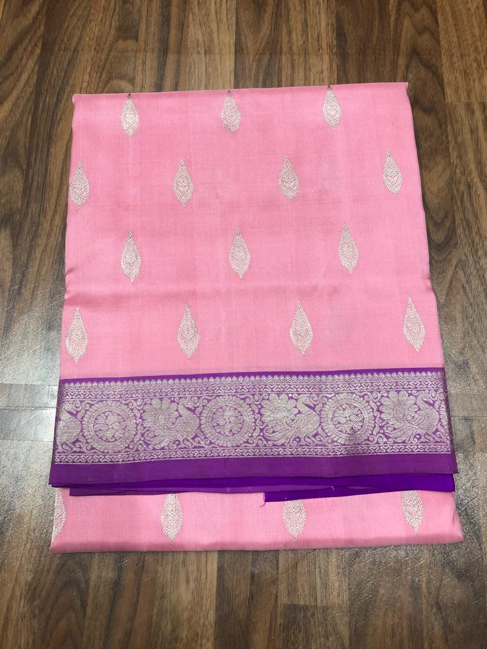 Hemantish | pure silk venkatagiri saree)