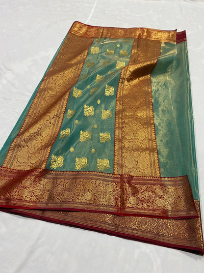 Chandrakshi  | Katan Silk Chanderi Saree